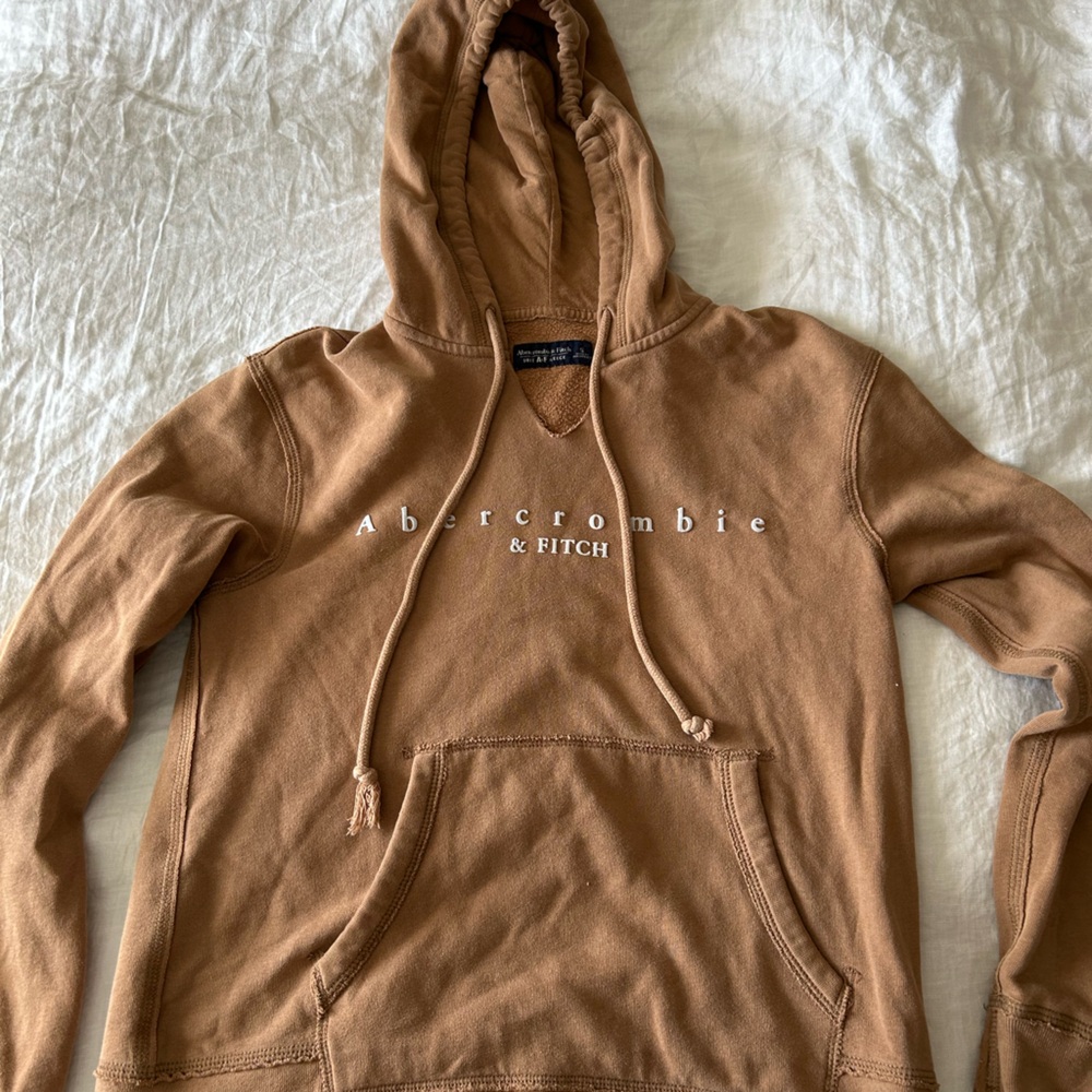 Abercrombie & Fitch Brown Joggers Soft Cotton Blend - Picture 3 of 3